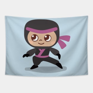 Purple Ninja Tapestry