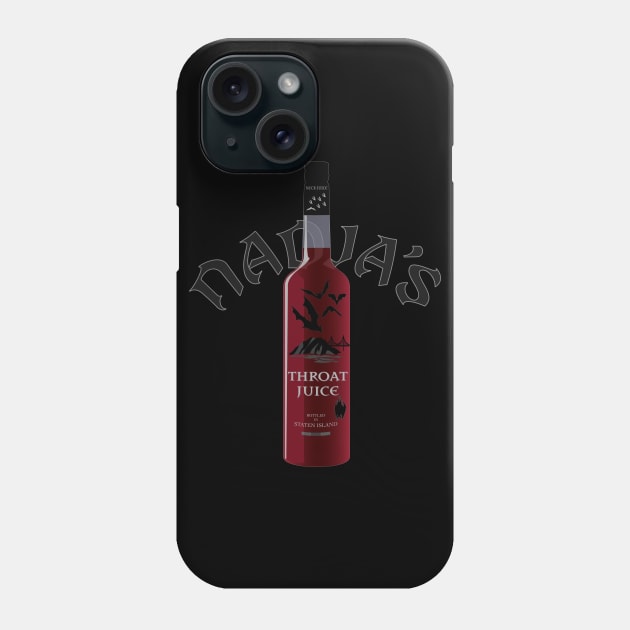 Nadja's Throat Juice Phone Case by DesignCat