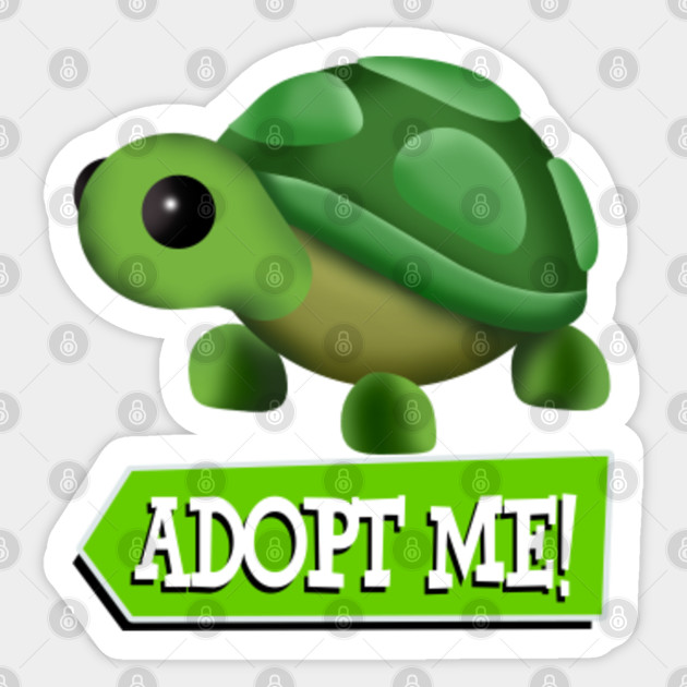 Adopt Me Roblox Turtle Adopt Me Roblox Sticker Teepublic Uk - roblox adopt me pets turtle