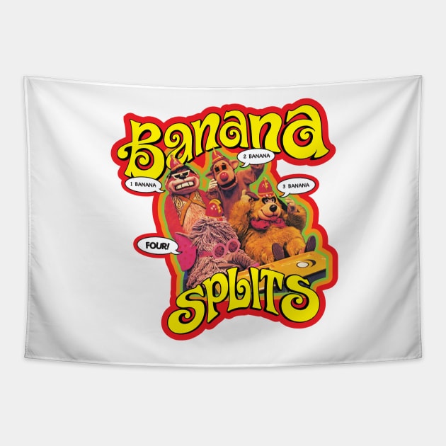 Banana Splits Tapestry by Chewbaccadoll