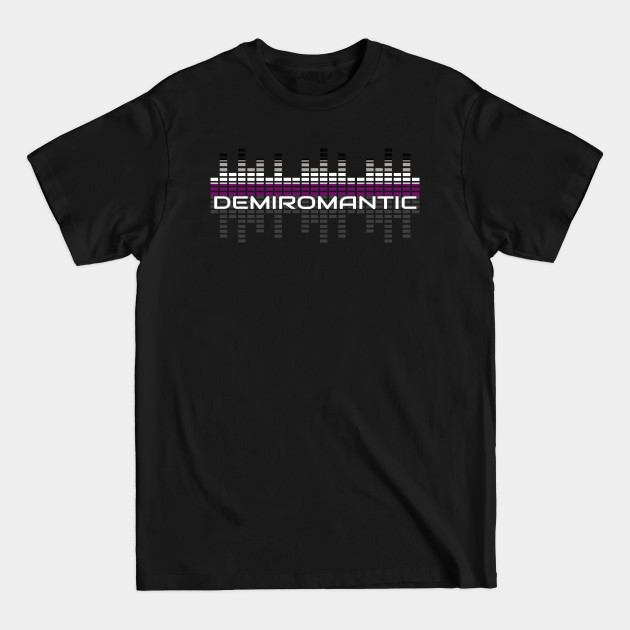 Disover Music Equalizer Bars - Demiromantic - Demiromantic - T-Shirt