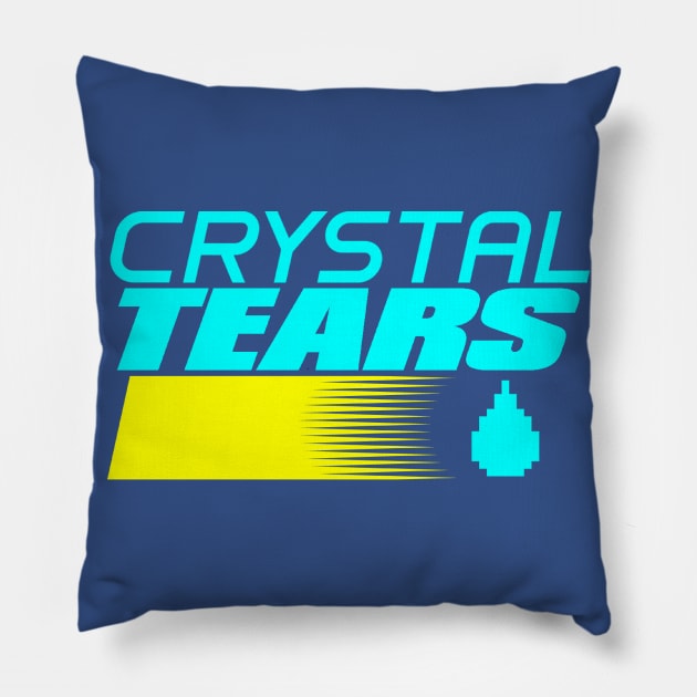 Crystal Tears Pillow by VisualTrashN'Treasure