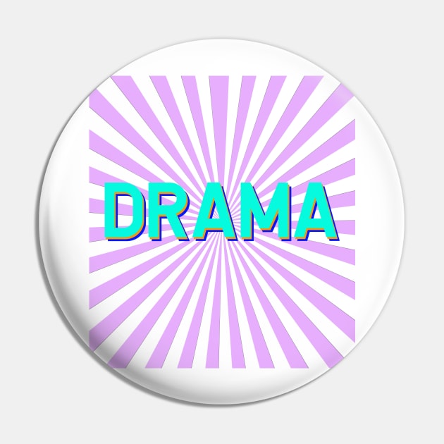 Drama Pin by Vintage Dream