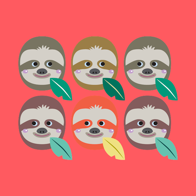 The Slothful Sloths II by littleoddforest