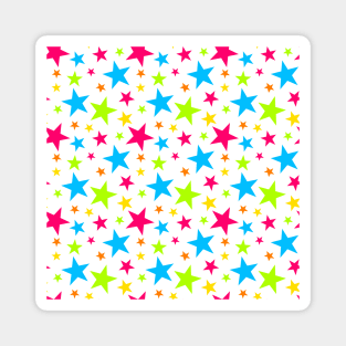 Rainbow Star Celebration Magnet