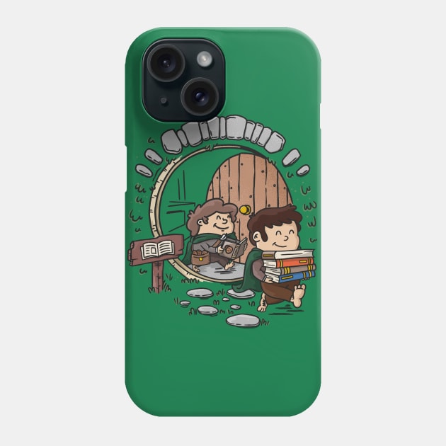 Lord of the Library Phone Case by BignellArt