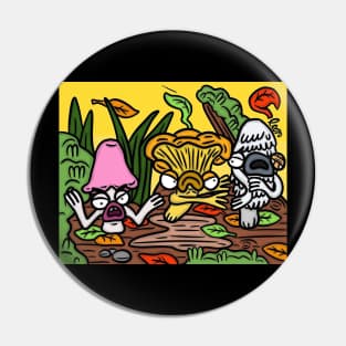 Beware of the furious fungi Pin