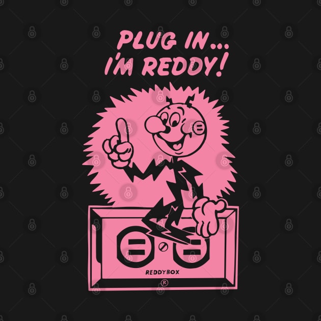 plug in reddy kilowatt pink by Sayang Anak