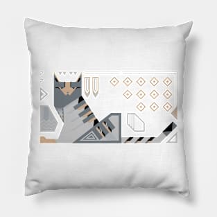 cat tiger Pillow