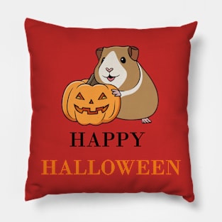 Happy Halloween Guinea Pig Pillow