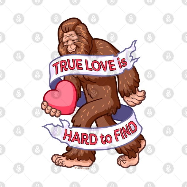 Bigfoot ~ True Love is Hard to Find by CTKR Studio