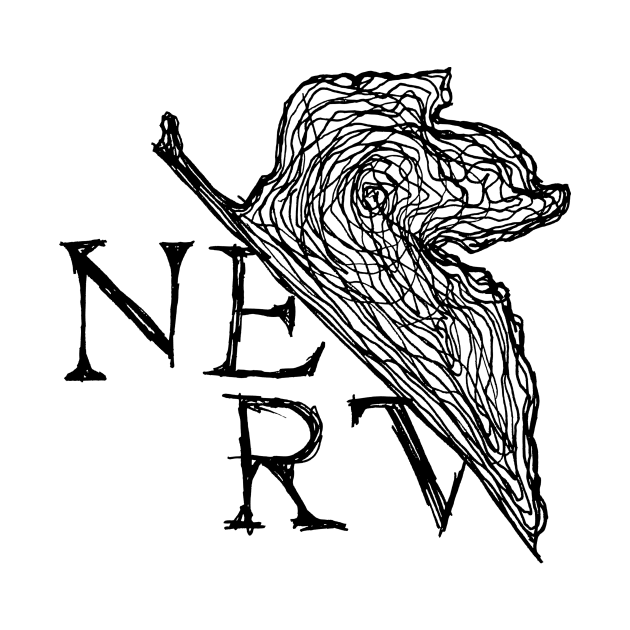 Dark and Gritty NERV logo by MacSquiddles