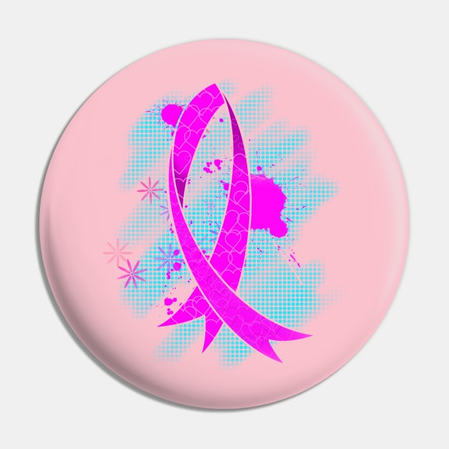 Breast cancer awareness for Elizabeth Pin by Jakoboc art