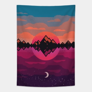 Mountain Reflections Tapestry