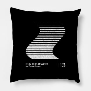 RTJ / Minimalist Graphic Artwork Fan Design Pillow