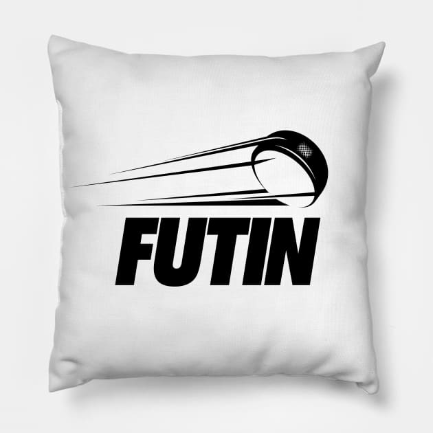 Puck Futin (light shirt) Pillow by codeWhisperer