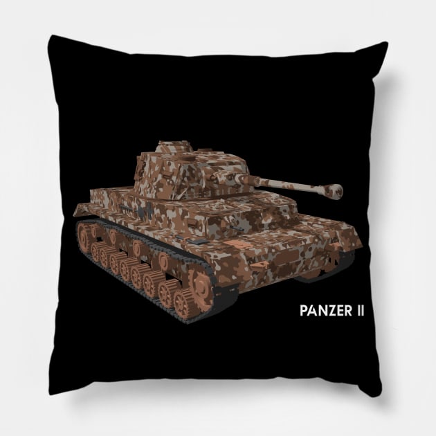 Panzer Tank Pillow by Arassa Army