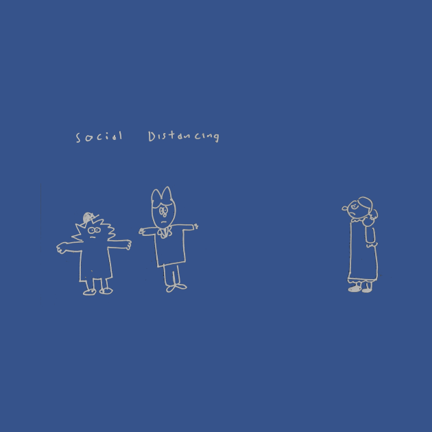 Disover Social Distancing with my puppets - Puppets - T-Shirt