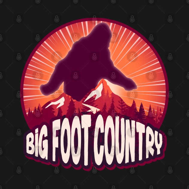 Big Foot Country by Doc Multiverse Designs