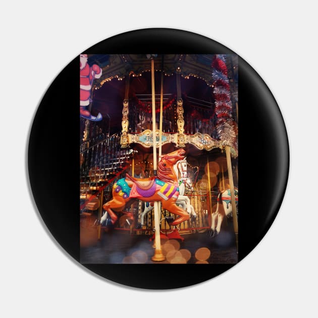 carousel Pin by psychoshadow