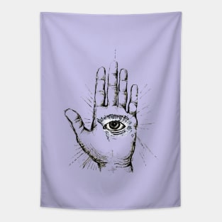 Hand with an Eye - 1 Tapestry