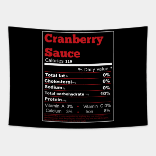 Cranberry Sauce Nutrition Tapestry