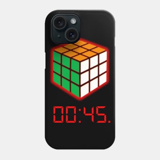 I solve a rubik's cube in 45 seconds t-shirt Phone Case