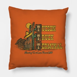 Tucson Truck Terminal 1954 Pillow