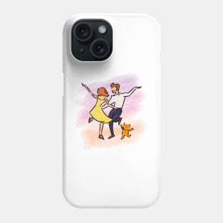 Purrfect Sunset Dance Phone Case