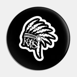 Kevas Apache White Pin