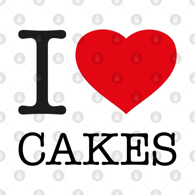 I LOVE CAKES by eyesblau