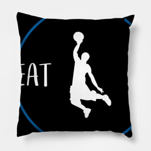 Basketball Eat Sleep Repeat Gift For Basketball Players Pillow