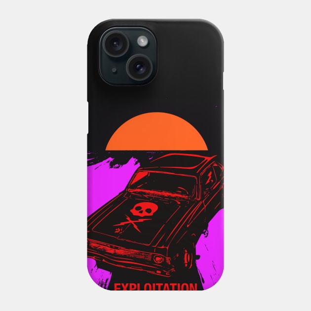 EXPLOITATION FILM Phone Case by theanomalius_merch