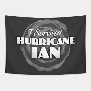 I Survived Hurricane Ian Tapestry