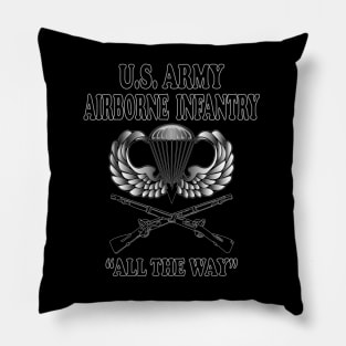Airborne Infantry- All The Way Pillow