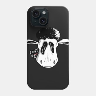 Skull Of Shaun The Sheep Phone Case