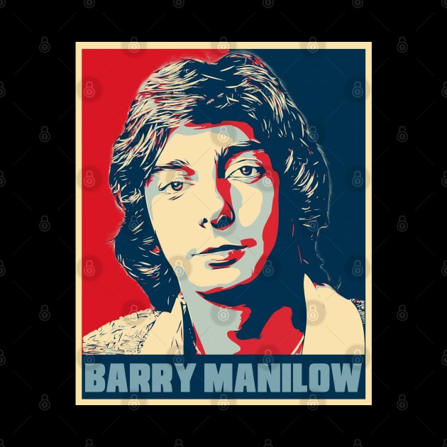 Barry Manilow Hope Poster Art by Odd Even