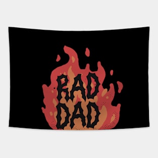 Rad Dad Club x Punk Metal Flames Tapestry