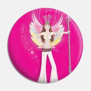 Angel Arshia - Reiki Crystal Angel - illustration by Benita Jayne Pin