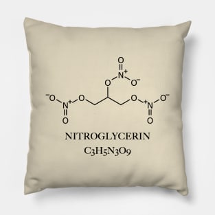 Nitroglycerin Molecule Pillow