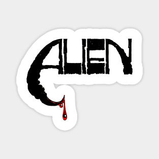 Alien (Vintage Concept Logo) Magnet