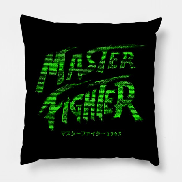 Master Fighter 196X Pillow by Bootleg Factory