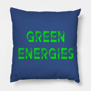 Green Energies Pillow