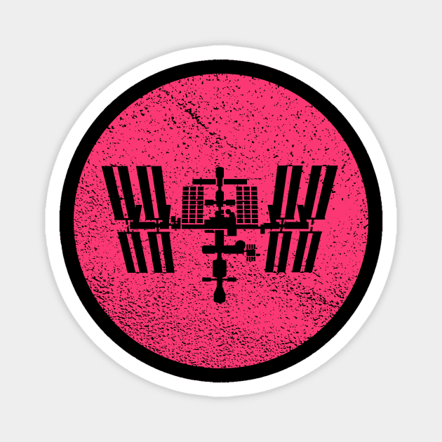 Neon ISS Magnet by NeonSunset