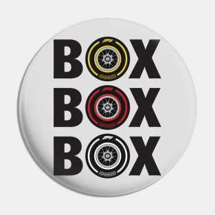 Box Box Box - F1 Pitstop Pin