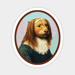 Léonard de Vinci Dog Painting Magnet