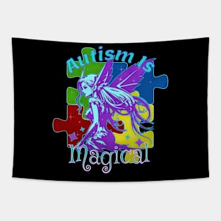 Autism Awareness Fairy Autism Is Magical Tapestry