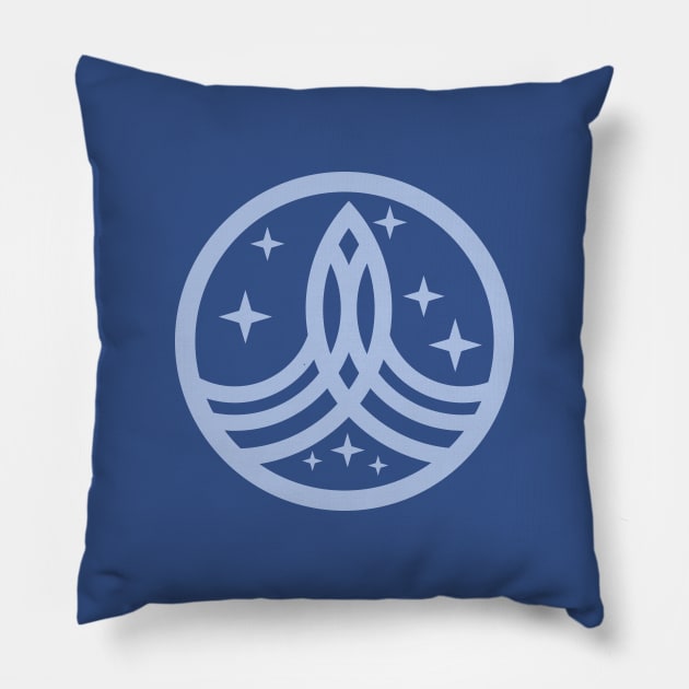 The Orville Badge Pillow by Natural 20 Shirts