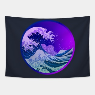 La vague japonaise N°5 Tapestry