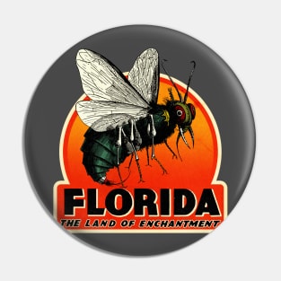 Vintage Florida Mosca Pin